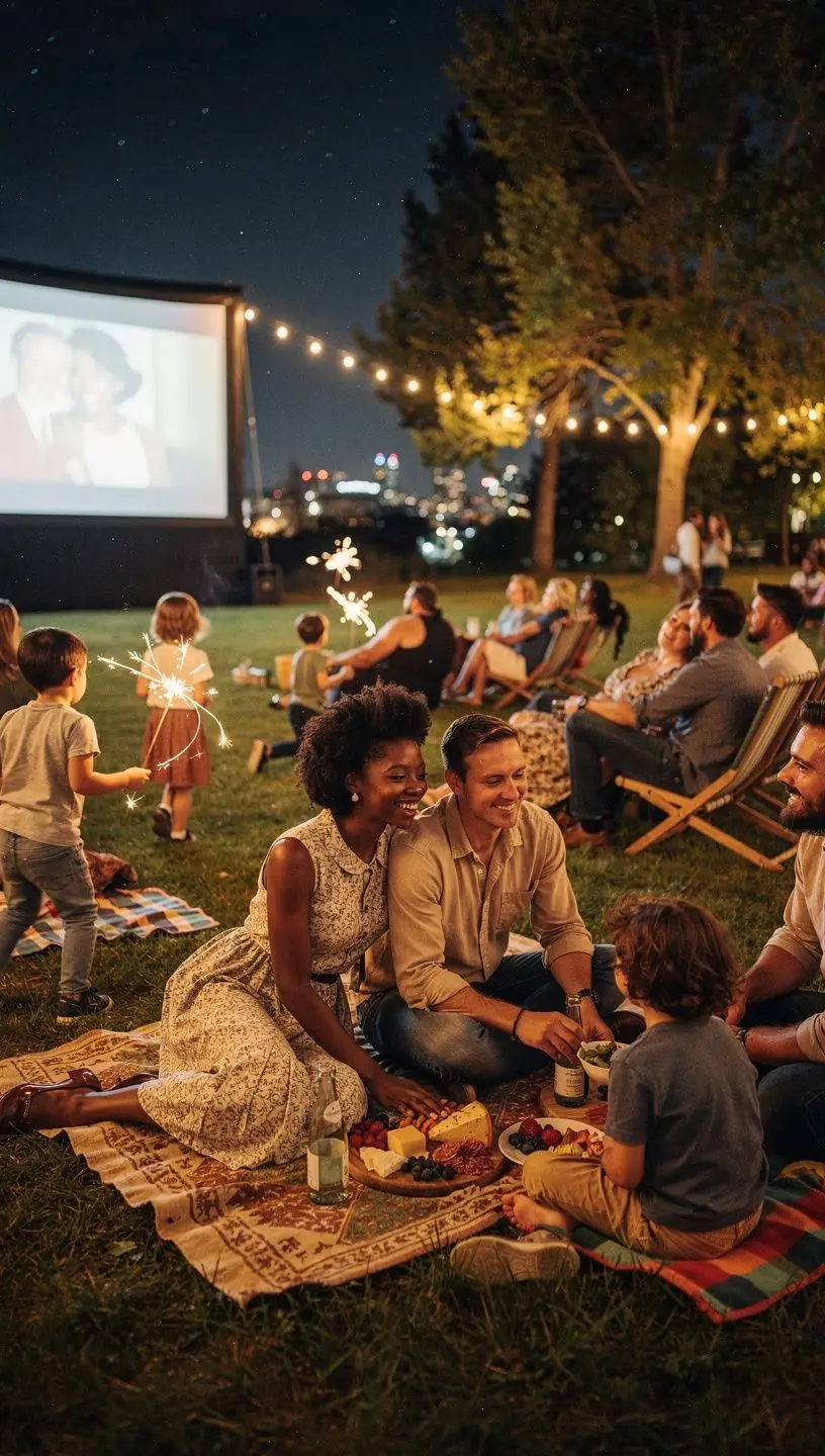 City park hosting social events and gatherings