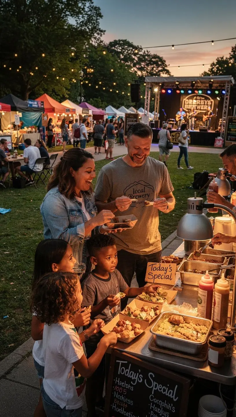 Vibrant farmers' market showcasing fresh produce and community.